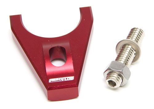 BILLET DISTRIBUTOR HOLD DOWN RED CLAMP SUITS HOLDEN V8