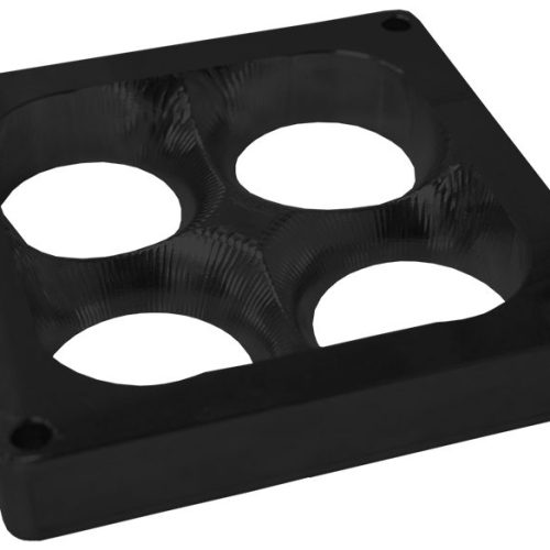 VELOCITY SPACER 4500 1″ THICK BLACK BOLT ON HORSEPOWER DOM