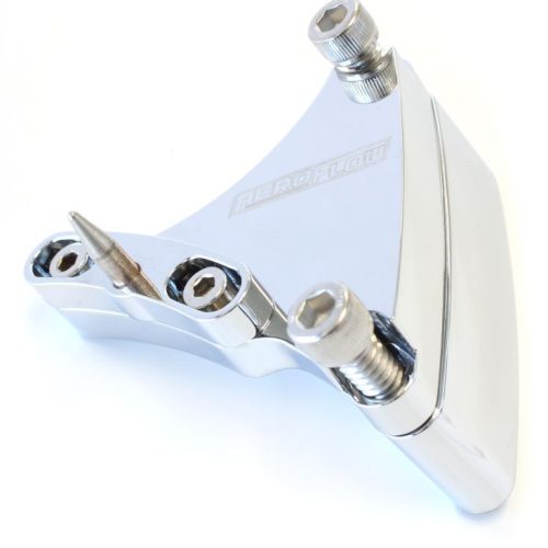 SBC 7-1/4″ TIMING POINTER     CHROME WITH 4 DEG OF ADJUSTMEN