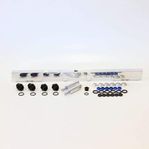 FUEL RAIL KIT SUIT TOYOTA  2JZSUITS 14MM INJECTORS POLISHED