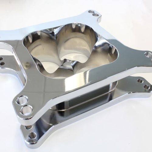 VELOCITY CARB SPACER 2″ 4150  BOLT ON HORSEPOWER SQUARE BORE