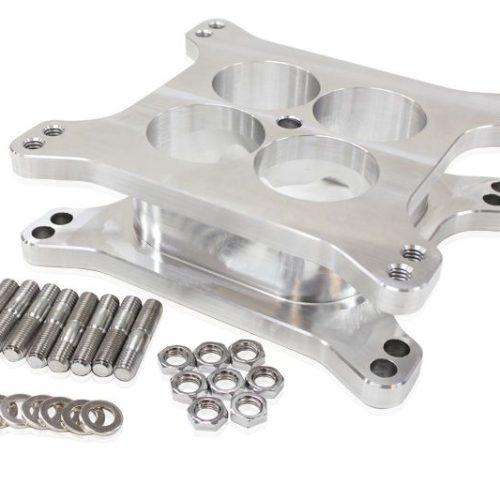 VELOCITY CARB SPACER 2″ 4150  BOLT ON HORSEPOWER SQUARE BORE