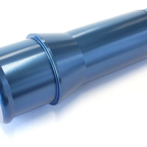 1.5″ RADIATOR HOSE ADAPTER    BLUE LONG 4.5″ LENGTH CVR