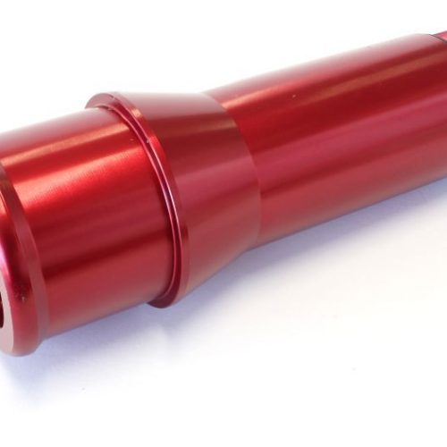1.5″ RADIATOR HOSE ADAPTER    RED LONG 4.5″ LENGTH CVR