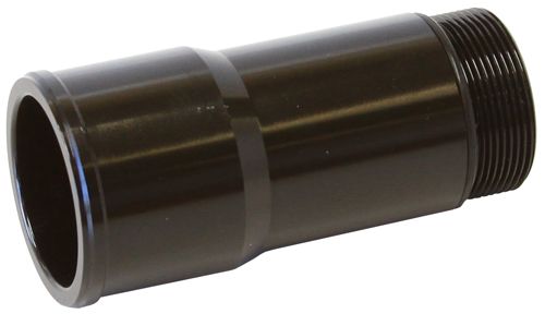 1.75" RADIATOR HOSE ADAPTER BLACK SHORT 2.75" LENGTH CVR