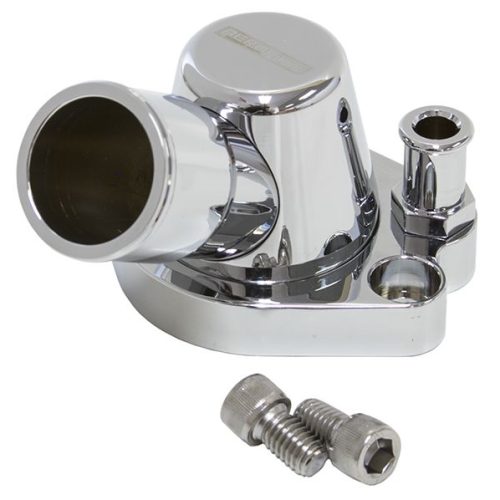 BILLET THERMOSTAT HOUSING CHROHOLDEN V8 HEATER 90 DEG SWIVEL