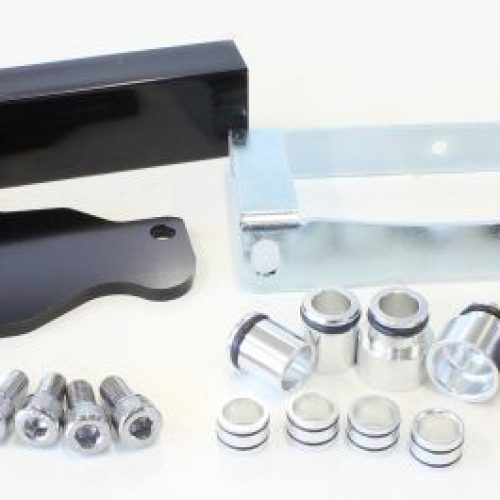 ROTARY FUEL RAIL KIT SERIES 6 7 & 8. MAZDA RX7 BLACK