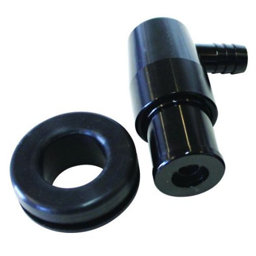 BILLET PCV VALVE SUITS 1-1/4″ HOLES IN COVER 3/8″ MALE BARB