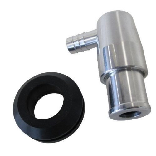 BILLET PCV VALVE SUITS 1-1/4″ HOLES IN COVER 3/8″ MALE BARB