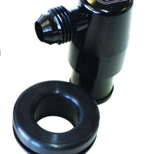 BILLET PCV VALVE SUITS 1-1/4″ HOLES IN COVER -6AN MALE
