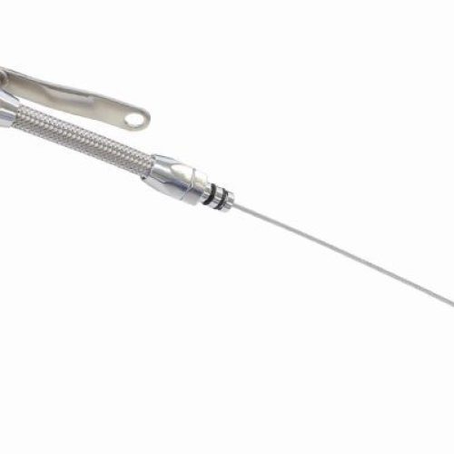 SB CHEV ENGINE DIPSTICK EARLY MODEL PASSENGER SIDE CHROME