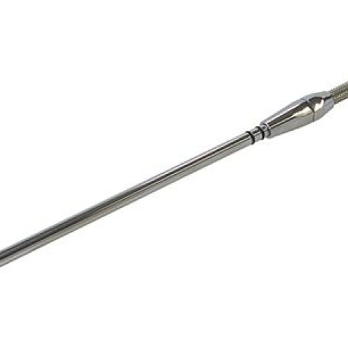 302C 351C CLEV ENGINE DIPSTICKBILLET HANDLE S/S BRAIDED TUBE