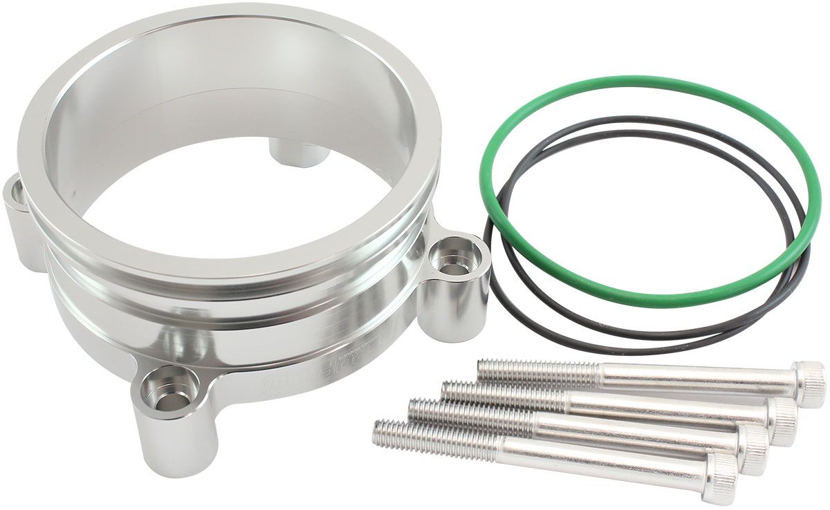 BOSCH DBW 68mm THROTTLE ADAPT INTERCOOLER CLAMP 3 INCH SILVE