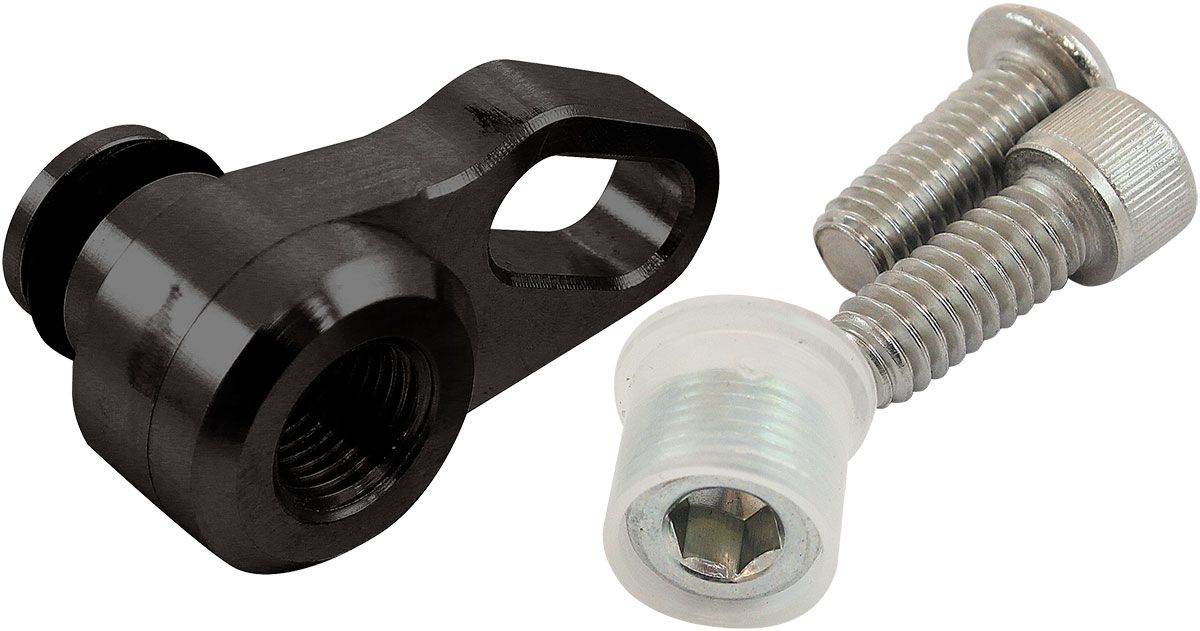 GM LS3 MAP SENSOR PORT ADAPTERREMOTE 1/8" NPT BLACK OEM