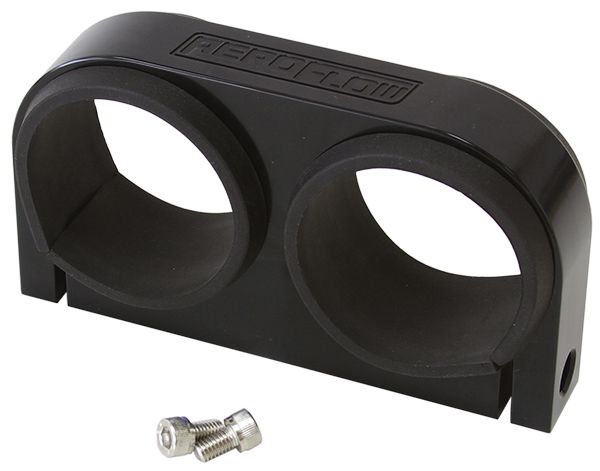 BILLET FUEL PUMP BRACKET BOSCHBLACK DUAL SUITS BOSCH / AF49