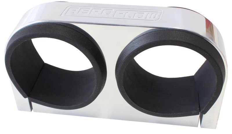 BILLET FUEL PUMP BRACKET BOSCHPOLISH DUAL SUITS BOSCH / AF49