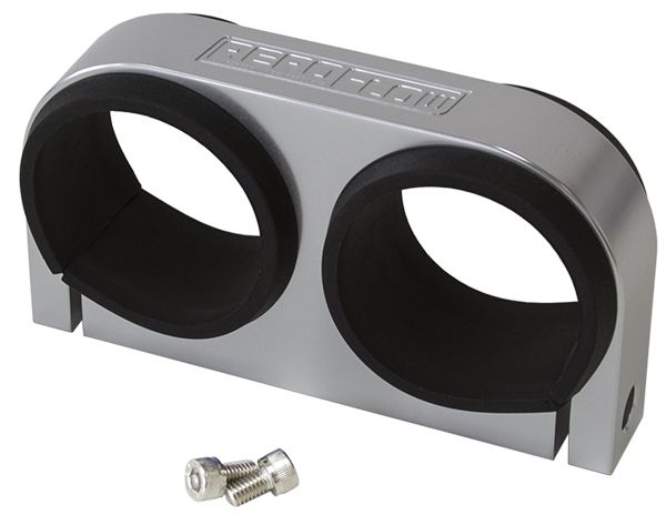 BILLET FUEL PUMP BRACKET BOSCHSILVER DUAL SUITS BOSCH / AF49