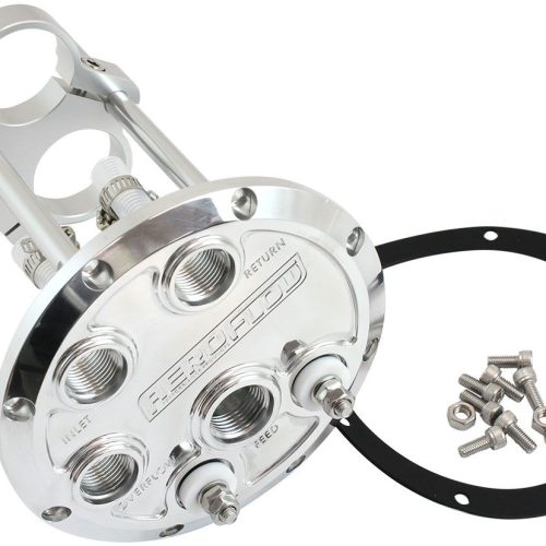 LOW PROFILE TRIPLE PUMP HANGERFUEL 450 525lph POLISHED BILLE