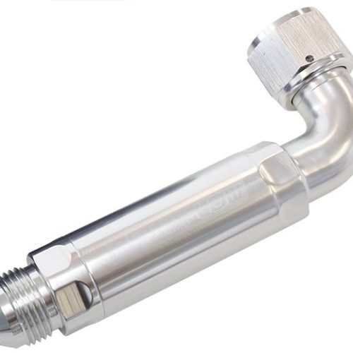 -12AN 90 DEG TO INLINE FILTER FOR USE WITH DRY SUMP PANS