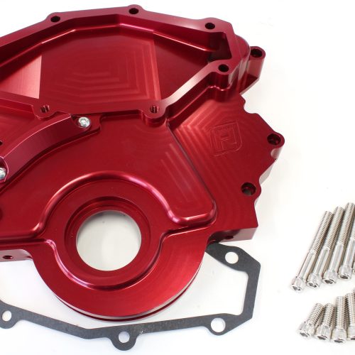 HOLDEN 304 308 BILLET TIMING  COVER ACCEPTS MECH FUEL PUMP