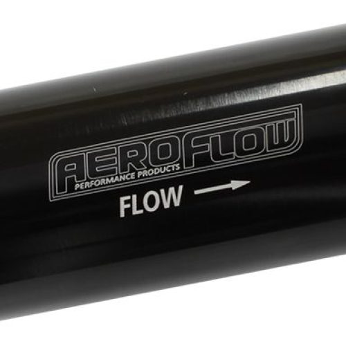 AEROFLOW PRO FILTER 60 MICRON BLACK FEMALE -8 ORB 1.25″x3.5″