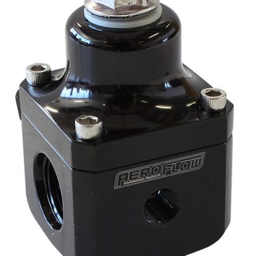 2 PORT FUEL PRESSURE REGULATORBLACK 750+ HP @ 4-12 PSI