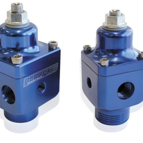 2 PORT FUEL PRESSURE REGULATORBLUE 750+ HP @ 4-12 PSI