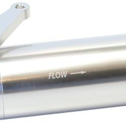 -12ORB INLINE FILTER WITH BALLVALVE STAINLESS STEEL 60 micr