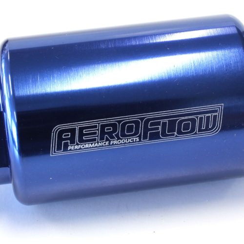 AEROFLOW FILTER 40 MICRON     BLUE -8AN  1.25″ x 3″ NOTES