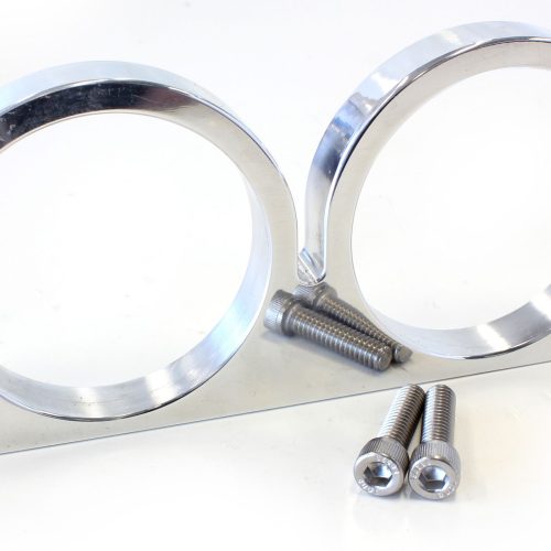 AEROFLOW BILLET DUAL BRACKET  FOR 2.5″ DIAM FILTER AF64-2150