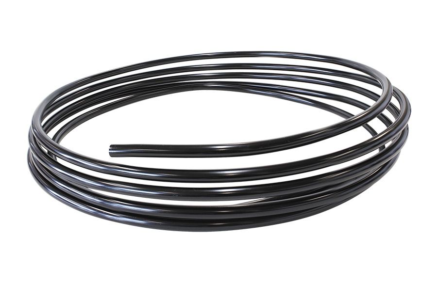 3/8" ALLOY HARD LINE (9.5mm) BLACK ANODISED E85 25ft 7.5M
