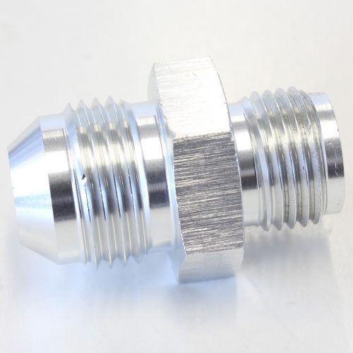 Adaptor 5/8 X 18 Inverted seat to -08 Silver