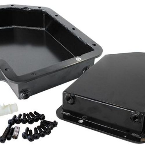 TH400 3″ DEEP FABRICATED TRANSMISSION PAN INC FILTER EXTENSI