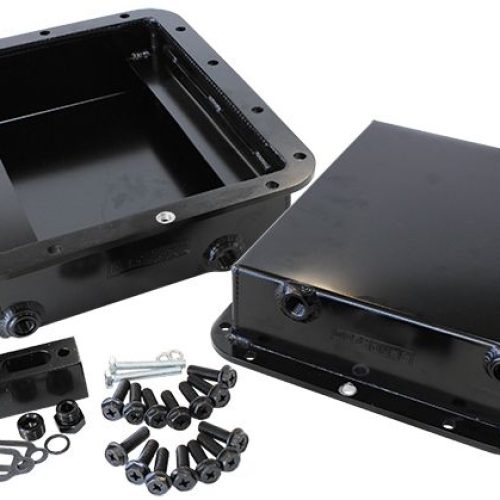 POWERGLIDE 3″ DEEP FABRICATED TRANS PAN INC FILTER EXTENSION