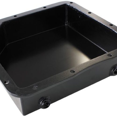 TH350 3″ DEEP FABRICATED TRANSPAN BLACK INC FILTER EXTENSION