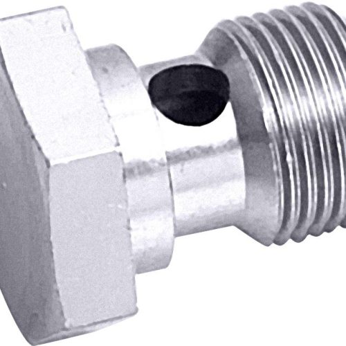 Banjo Bolt M12 x 1.25 Thread  Silver