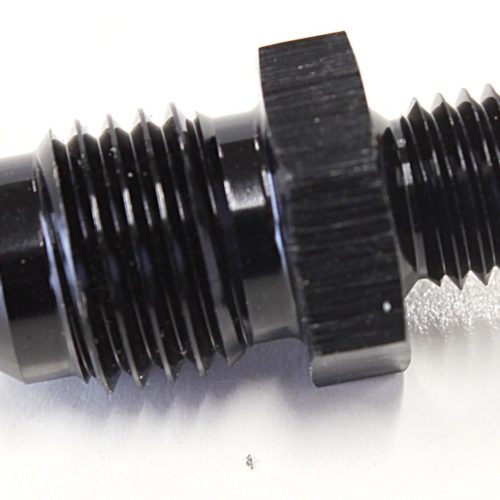 METRIC M8 X 1.0MM TO -4AN     BLACK MALE M8X1.0MM TO -4AN