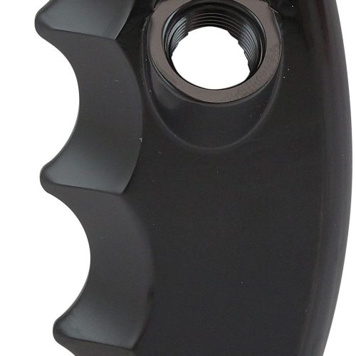 BUTTON PISTOL GRIP SIDE PLATE PASSENGERS SIDE HANDLE BLACK