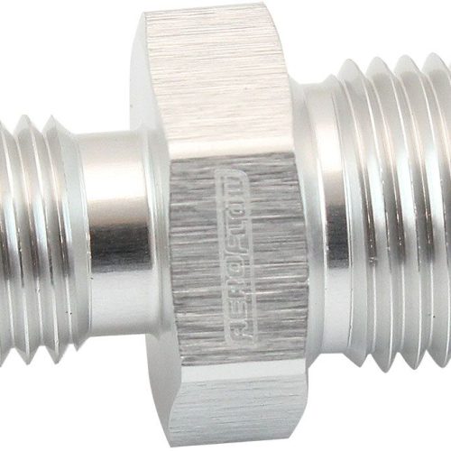 METRIC M14 X 1.25MM TO -6AN   SILVER MALE M14x1.25MM TO -6AN