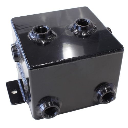 FABRIC ALLOY UNIV TANK 1L X 6 -8 ORB BLACK WITH MOUNT TABS