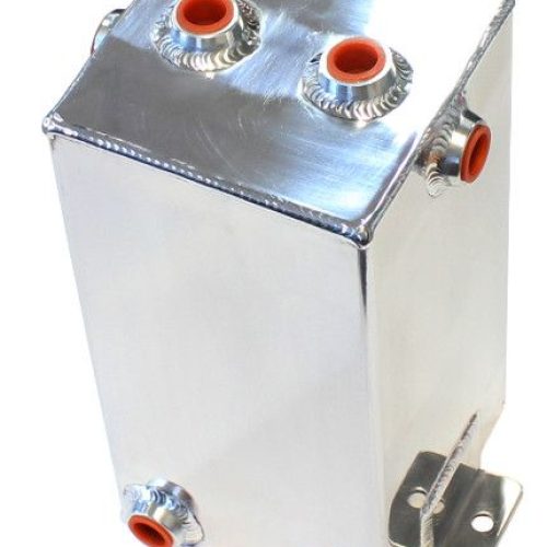 FABRIC ALLOY UNIV TANK 4L X 6 -8 ORB POLISHD WITH MOUNT TABS