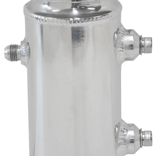 UNIVERSAL POWER STEER TANK    8″ X 3.5″ WITH -8 POLISHED