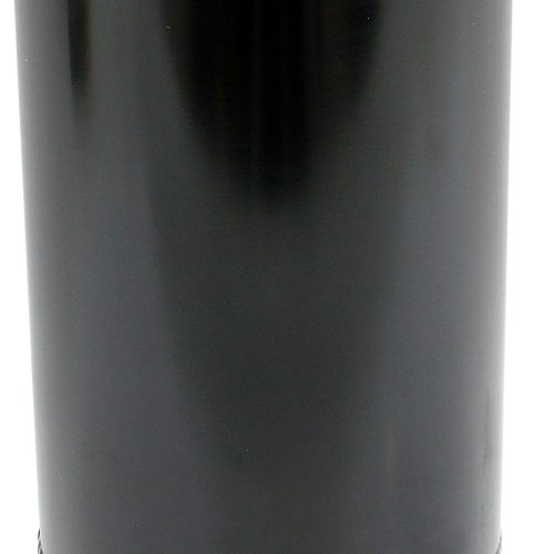 ROUND UNIVERSAL WASHER TANK   BLACK 163mm H x 88mm dia