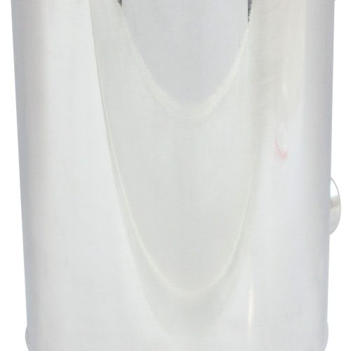 ROUND UNIVERSAL WASHER TANK   POLISHED 163mm H x 88mm dia