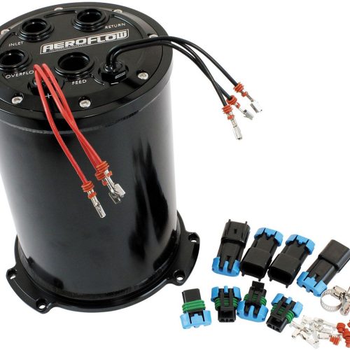 SINGLE,TWIN OR TRIPLE ROUND SURGE TANK 40mm PUMPS BLACK