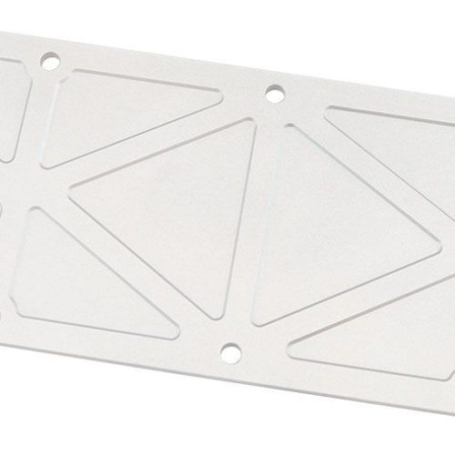 GM LS2 TRUSSED VALLEY PLATE COVER NATURAL CAST ALLOY LS3