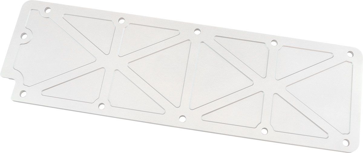 GM LS2 TRUSSED VALLEY PLATE COVER NATURAL CAST ALLOY LS3
