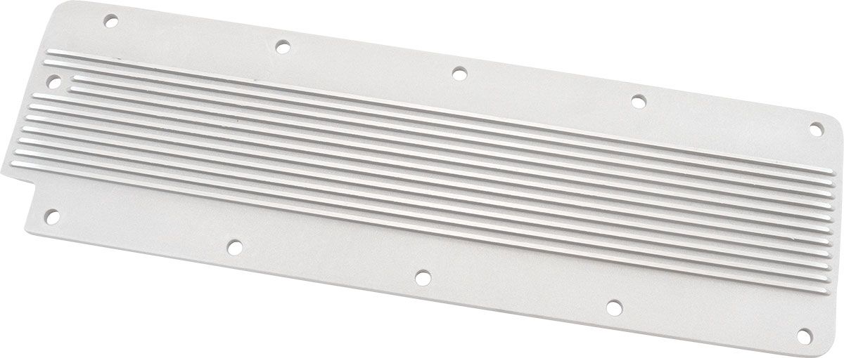 GM LS2 FINNED VALLEY PLATE COVER NATURAL CAST ALLOY LS3