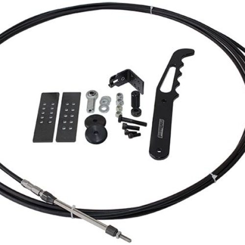 CHUTE RELEASE CABLE KIT BLACK HANDLE PARACHUTE LEVER