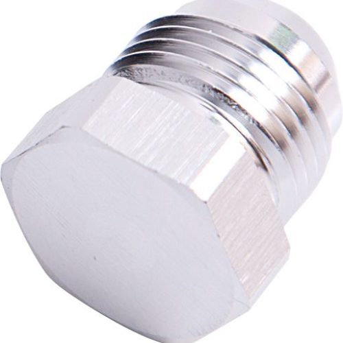 FLARE PLUG MALE -6AN          SILVER MALE FLARE PLUG -6AN